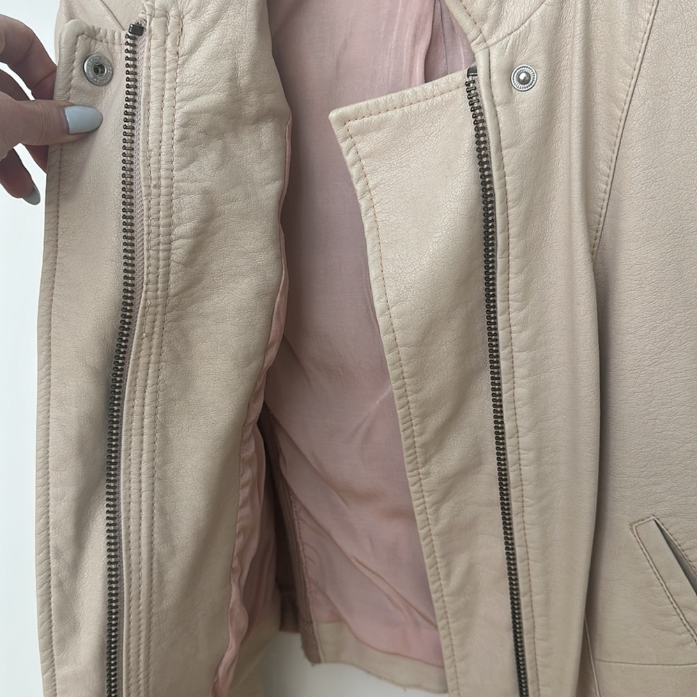 Free People Faux Leather Jacket - Picture 4 of 8